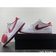 Varsity 705329-101 Red 1 Jordan Low Retro White 0617